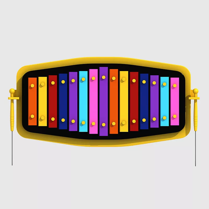 כלי נגינה מקצועי באוויר הפתוח לילדים