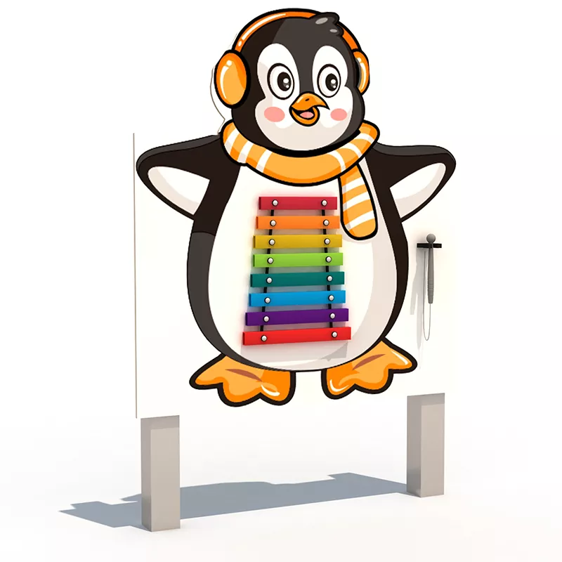 הפאנל המוזיקלי של Penguin Glockenspiel